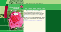 Desktop Screenshot of harrellsnursery.net